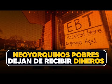 Neoyorquinos POBRES dejan de recibir ayudas