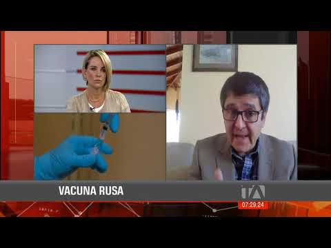 Enrique Terán, docente e investigador de la USFQ, sobre vacuna rusa para el Covid-19