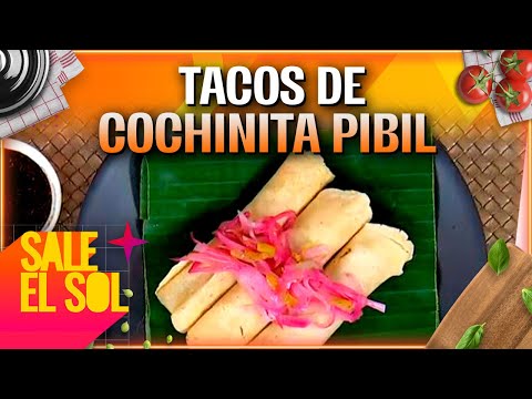 Receta de Tacos de cochinita pibil con la chef Ingrid Ramos y Juan Soler