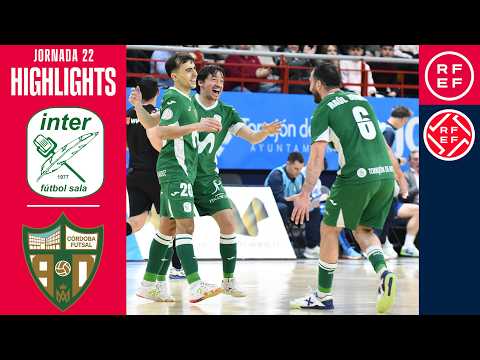 Resumen #PrimeraDivisiónFS | Movistar Inter 5- 2 Córdoba Patrimonio Humanidad| Jornada 22