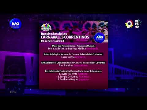 Carnavales oficiales 2023: los resultados del escrutinio - NOTICIERO 9