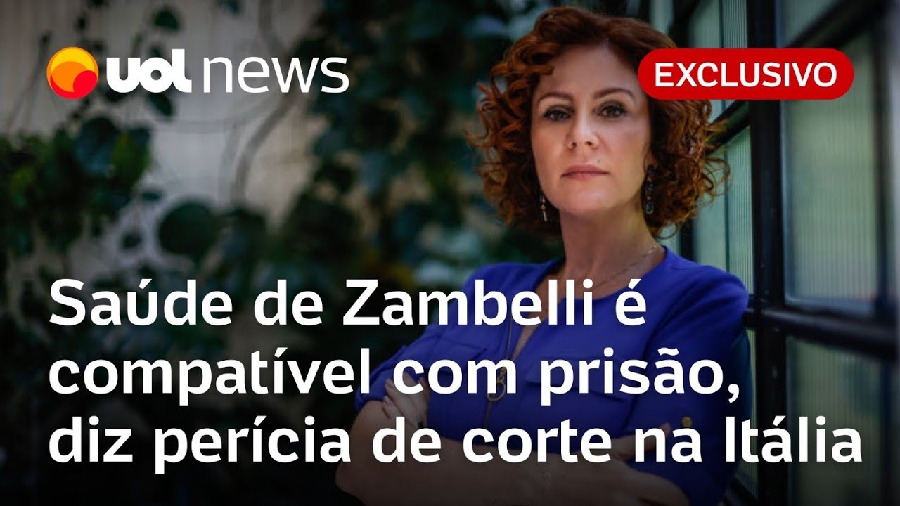 Carla Zambelli: saúde de deputada é compatível com a sua manutenção na prisão, diz perícia médica