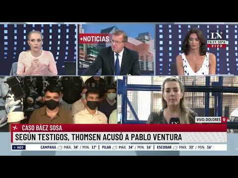 Caso Báez Sosa: según testigos, Thomsen acusó a Pablo Ventura