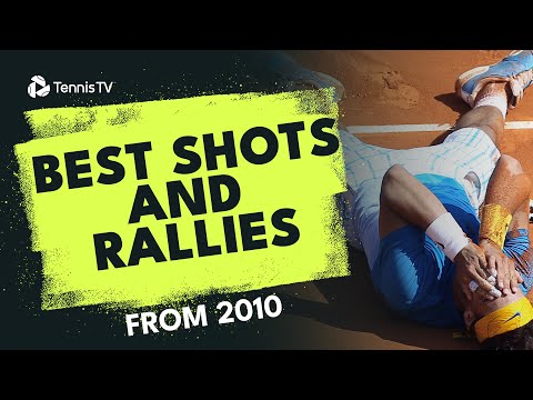 Soderling, Hewitt, Nadal & More Feature! 20 AMAZING ATP Shots & Rallies From The Year 2010 ⚡️