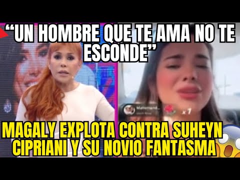 MAGALY DESTROZA A SUHEYN CIPRIANI POR COMER EN EL CARRO CON SU AMOR SECRETO