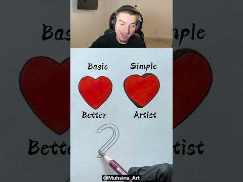 How To Draw Heart 😳