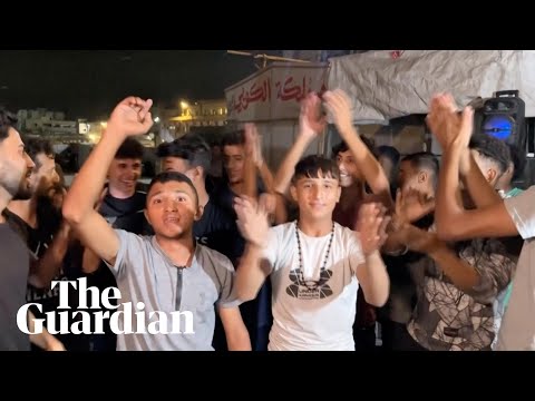 'Historic moments': Palestinians and Israelis celebrate Gaza ceasefire deal announcement