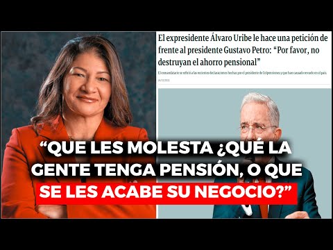 Sandra Ramírez “Que les molesta ¿Qué la gente tenga pensión, o que se les acabe su negocio?”