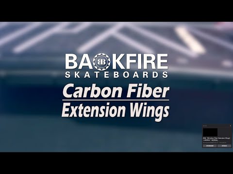 How to Install Carbon Fiber Extension Wings on Backfire Hammer Sledge