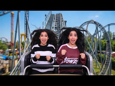 Soso and Ghazal control us in the Amusement park! Shfa