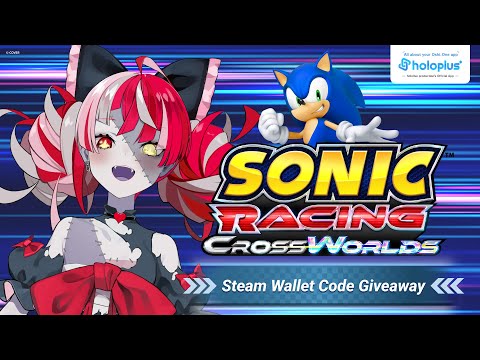 【Sonic Racing: CrossWorlds】 GOTTA GO FAST NGEEEEEENG!! ALSO, GIVEAWAYS!! 【Kureiji Ollie】
