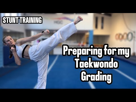 Preparing for my Taekwondo Grading // Taekwondo Training Session