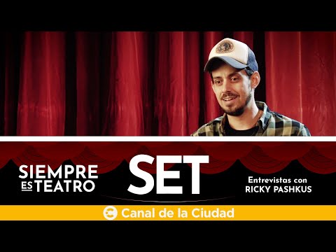 Entrevista mano a mano con Agustín Soy Rada Aristarán en SET, Siempre Es Teatro