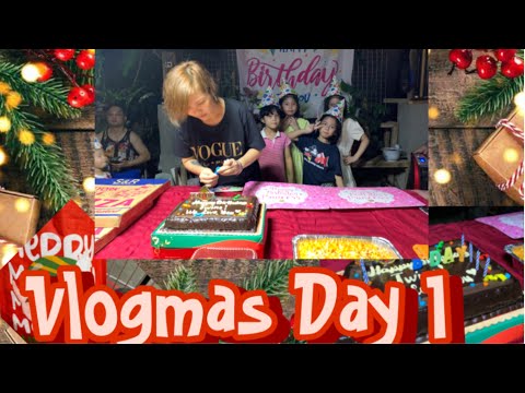 Vlogmas Day 1, Happy Birthday Twins