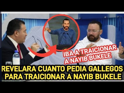 Portillo cuadra amenza a Guillermo Gallegos con revelar cuanto corbra por traicionar a Nayib