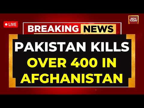 Pakistan Afghanistan War News | Pakistan Attacks Afghanistan | Pakistan Kills Over 400 in Afghan