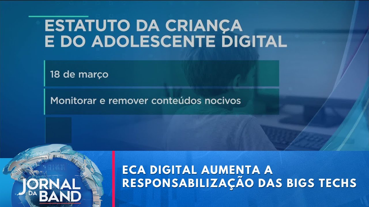 Eca Digital exige rigor das big techs  | Jornal da Band