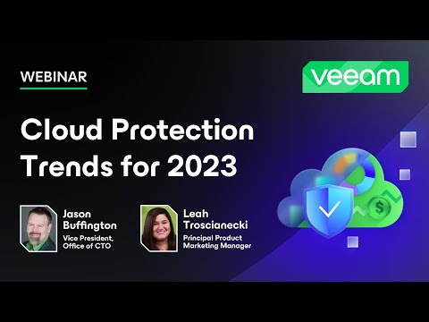 Cloud Protection Trends for 2023 | Webinar