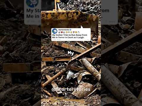 My Stalker Tries to Run Away From Me in Terror in Court as I Laugh