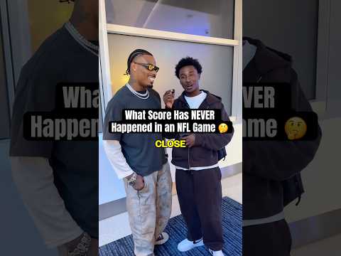 What Score Has NEVER Happened in an NFL Game?? 🤔