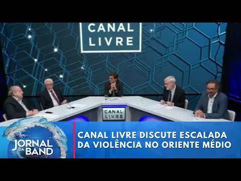 Canal Livre discute escalada da violência no Oriente Médio | Jornal da Band