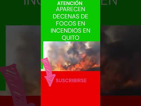 FUERON VARIOS LOS #FOCOS EN LOS #INCENDIOS DE #QUITO EN #ECUADOR #shorts #short #trending