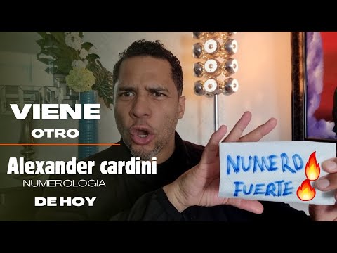NUMERO FUERTE* | Alexander Cardini,  Numeros De Hoy  30-04-24