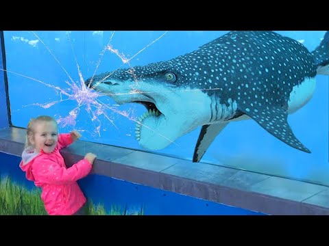 Cutest Baby Aquarium Adventures - Beluga Whales Playing with Kids and babies