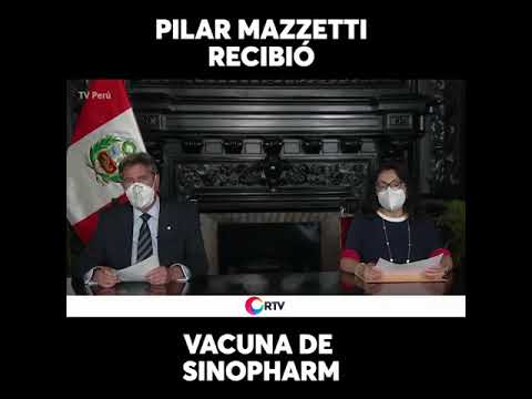 Sagasti confirma que Pilar Mazzetti recibió la vacuna de Sinopharm