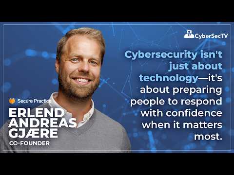 🛡️ Erlend Andreas Gjære on cyber preparedness and why people are your strongest defense