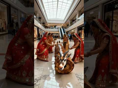 🦌 RESCUE Saiga Antelope from Desert Trap 🌾💨😂 #wildlife #funny #shortsvideo