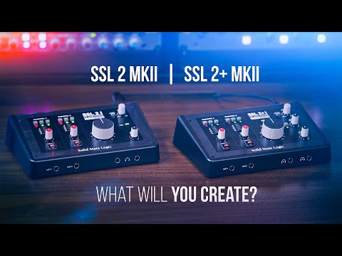 Introducing the new SSL 2 MKII and SSL 2+ MKII audio interfaces by Solid State Logic