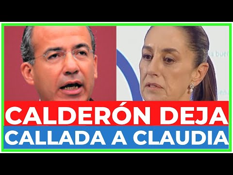 ¡Felipe Calderón vs Sheinbaum! ¡El ENFRENTAMIENTO que TODOS ESTABAN ESPERANDO!