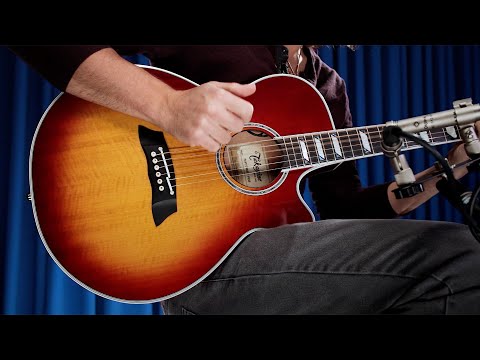 Takamine Thinline Series TSP178AC FCB Demo by Jake Allen