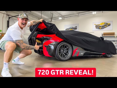 720 GTR Transformation: New Color & Widebody Kit Reveal!