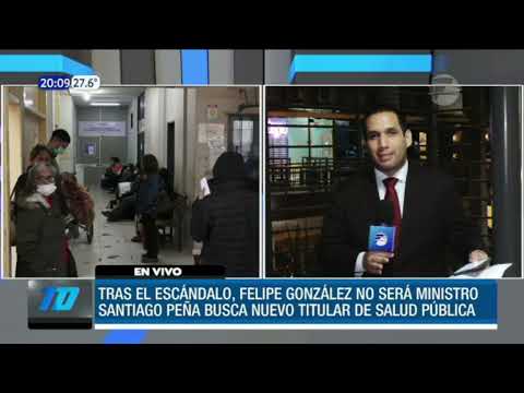 Felipe González ya no será el próximo ministro de Salud