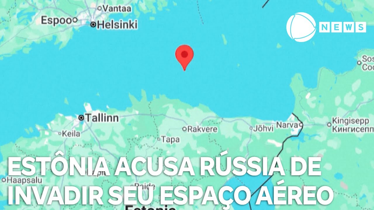 Estônia acusa Rússia de invadir seu espaço aéreo com caças