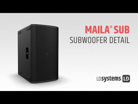 LD Systems MAILA - Features of the 2x 15" Subwoofer