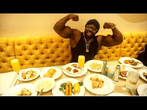 KALI MUSCLE EATING FOOD LIKE A MONSTER