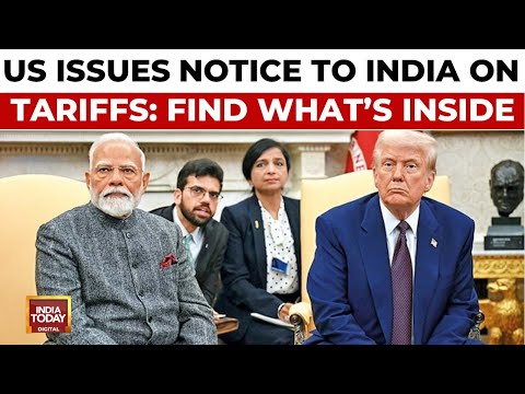 Trump's Tariff War: 24 Hours To Go, US Issues Notice Imposing 25% Punitive Tariffs on India