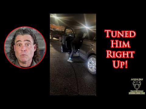 Mouthy Dude Gets an Instant Attitude Adjustment