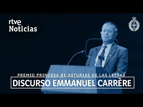 CARRÈRE asegura que le “gustaría leer en español” y elogia a Cervantes o Borges | RTVE  Noticias