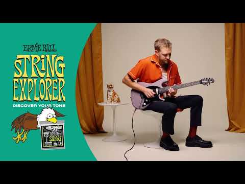 Ernie Ball String Explorer: Electric Slinky RPS Coated Titanium SSS