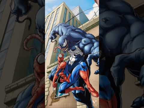 Venom vs Spiderman🔥🔥🔥 😍#shorts#marvel#venom2