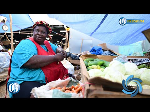 'Beryl haffi fraid a mi!', declares Coronation Market vendor braving hurricane at work