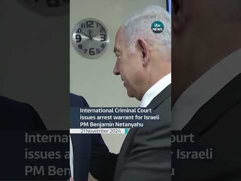 International Criminal Court issues arrest warrant for Israeli PM Benjamin Netanyahu #shorts
