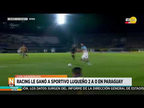 Sudamericana: Racing le ganó a Sportivo Luqueño 2 a 0 en Paraguay ?N8:00? 05-04-24
