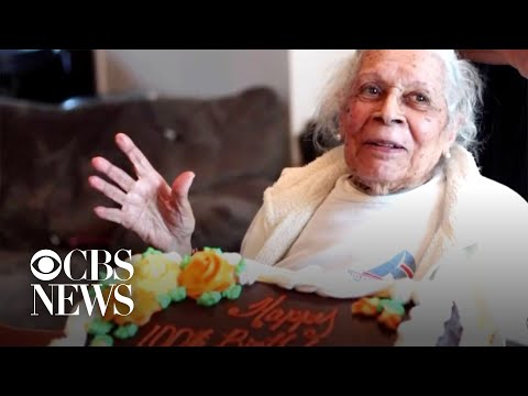 105-year-old beats COVID-19 and shares her secret to longevity