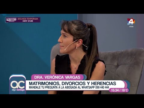 Matrimonios, divorcios y herencias: la Dra. Verónica respondió las consultas de los televidentes