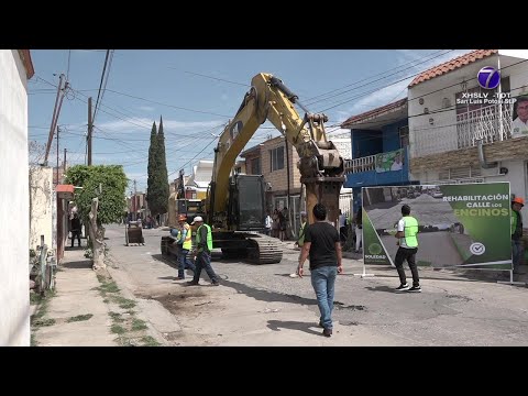 Arranca Ayuntamiento de Soledad rehabilitación de la calle Encinos